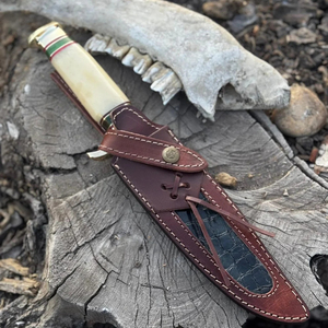 Cuchillo de Caza de Hoja Fija Premium, Hecho a Mano, Construcción en Acero Inoxidable, Cuchillas de Caza Afiladas en Acero Inoxidable - Product Image 5