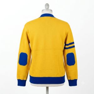 Wholesale Custom Logo <b>Navy</b> Gold Ladies Coat De Punto Long Sigma Gamma Sorority Cotton Knit <b>Cardigan</b> <b>Women's</b> greek Sweater - Product Image 2