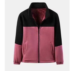 Veste Polaire Réversible Remplie Écologique Surdimensionnée pour Femme Motif Floral Imperméable Coupe-Vent Impression Personnalisable - Product Image 4