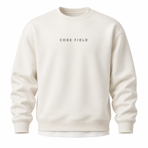 Camiseta Informal de Otoño para Hombre, Blanca, Holgada, de Manga Larga, Cuello en V, con Estampado de Logotipo en la Parte Delantera - Product Image 6