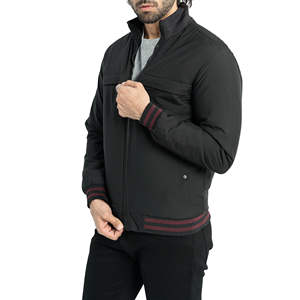 Chaqueta Bomber Reversible de Diseño Personalizado, Ligera, Elegante, Cortavientos de Nailon para Hombre, Transpirable - Product Image 4