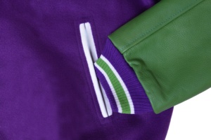 2025 Wholesale Customised Unisex Wool <b>Varsity</b> <b>Jacket</b> College Embroidery Streetwear School Letterman Winter <b>Jackets</b> - Product Image 3