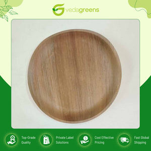 Vajilla Desechable y Ecológica de Calidad de Exportación para Uso en la Cocina Moderna, Plato Redondo de Palma de Areca, Ideal para Servir Comidas - Product Image 2