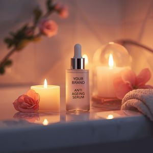 Suero Facial Antienvejecimiento con Logotipo Personalizado OEM, 2% Ácido Hialurónico, 2% Zinc, 12% Niacinamida, 5% Vitamina B5, Líquido Blanqueador y Reductor de Poros - Product Image 4