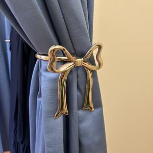 Attache de rideau décorative, attache de rideau en métal, attache de rideau de luxe, support de rideau de fenêtre, pour la maison et l'hôtel, en laiton et aluminium - Product Image 4