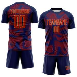 เสื้อฟุตบอลแบรนด์ส่วนตัว ชุดฟุตบอลสั่งทำ ชุดกีฬา จัดส่งรวดเร็วสำหรับตัวแทนจำหน่ายทีม - Product Image 2