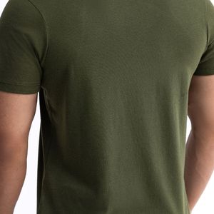 T-shirt streetwear personnalisé 100 % coton à col rond, haute qualité, manches courtes, coupe classique, fabricant OEM ODM, tricoté, respirant - Product Image 5