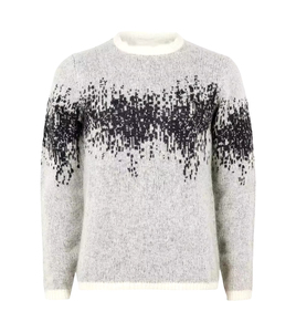 Pulls tricotés pour hommes à manches longues, couleur unie, chauds pour l'hiver, 100% personnalisables, style col ras du cou, grammage lourd, OEM/ODM, prix de gros - Product Image 4