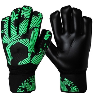 Guantes de Portero Deportivos Profesionales de Látex Transpirables Antideslizantes con Cierre de Gancho y Bucle para Dedos Completos Unisex - Product Image 6