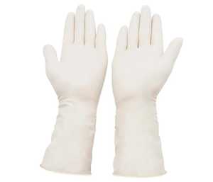Guantes de Látex Blancos, Impermeables, Resistentes a Químicos, Sin Polvo, Desechables, Certificación CE, 4 Mil de Grosor, Uso Hospitalario, Entrega Rápida - Product Image 4
