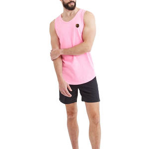 Camiseta sin mangas informal para hombre, perfecta para actividades al aire libre de verano, gimnasio o estilo urbano, con tela suave y un look moderno. - Product Image 6