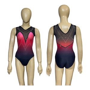 Women Gymnastics Leotard Breathable Flexible Activewear <b>Bodysuit</b> Perfect for Dance Fitness Practice and Athletic Training - Product Image 2