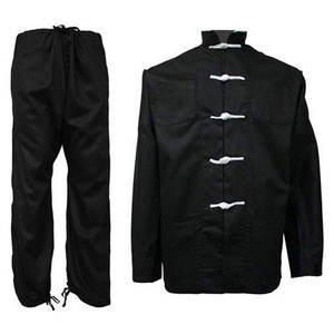 Conjunto de Uniforme de Tai Chi con Logotipo Personalizado al por Mayor, Ropa de Taiji Kung Fu, Traje Unisex para Adultos de Algodón y Lino Transpirable - Product Image 4