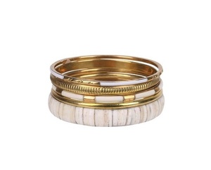 Brazalete Cristiano de Latón Chapado en Oro con Piedra Turquesa, Hecho a Mano, Estilo Vintage, para Mujer, Regalo para Bodas y Fiestas - Product Image 3