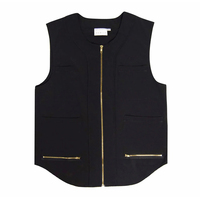 Gilet de coiffure professionnel personnalisé en jean robuste, tablier de barbier durable en coton et polyester, écologique et jetable