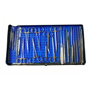 Rhinoplasty Surgical Instrument <b>Set</b> Manual CE Certified Class I Surgical Tools Kit Blue <b>Case</b> - Product Image 2