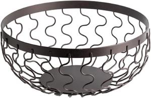 Frutero de Alambre Metálico Negro, Diseño Ondulado, Moderno y Lujoso, Centro de Mesa para Fiestas, Apto para Lavavajillas, Sin Plomo, Ecológico, Decoración de Cocina - Product Image 6