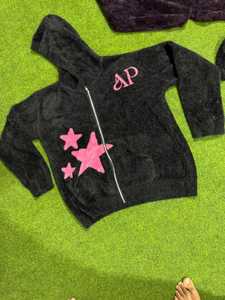 Sudadera con Capucha Oversize de Moda, con Forro Polar Suave y Diseño de Hombros Caídos para un Estilo Urbano Casual Moderno - Product Image 3