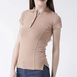 Polos de Mujer de Diseño Personalizado y Alta Calidad, Polos Casuales Sólidos de Talla Grande para Mujer, Eleva Tu Look Informal - Product Image 2
