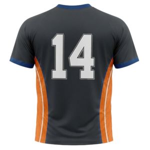 Unisex Charcoal Gray Orange Sublimation Netball <b>Shirt</b> <b>Polyester</b> Athletic Sports Jersey Side Panel Team Wear Apparel - Product Image 2