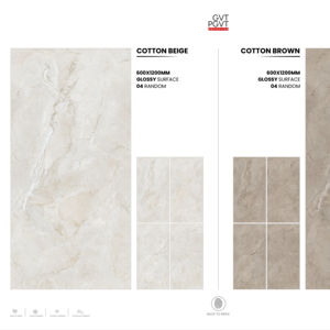 Carrelage en porcelaine de luxe sans fin 600x1200, surface haute brillance, grande taille, usage décoratif moderne - Product Image 1