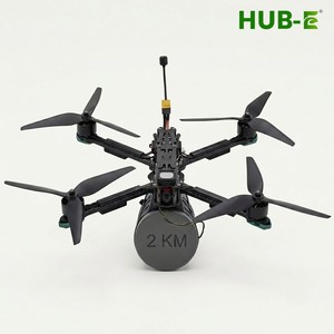 สายเคเบิลใยแก้วนำแสงแบบม้วนสำหรับใช้งานกลางแจ้ง HUB-E 2 กม. สำหรับการสื่อสารโดรน FPV พร้อมระบบไร้สายและระบบ LAN แบบใช้สาย พร้อมการรับประกัน 1 ปี - Product Image 2