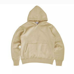 2026 High Quality Men's Hoodies Sweatshirts Unisex <b>Oversized</b> Pullover Hoodies Blank Heavyweight Men Cotton <b>Hoodie</b> OEM Service - Product Image 4