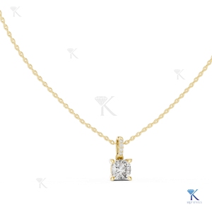จี้เพชรเพทายสังเคราะห์รูปดาวแปดแฉก Pave Lab Grown Diamond North Star ดีไซน์หรูหราประดับเพชรระยิบระยับ เหมาะสำหรับงานแต่งงานและเป็นของขวัญ - Product Image 1