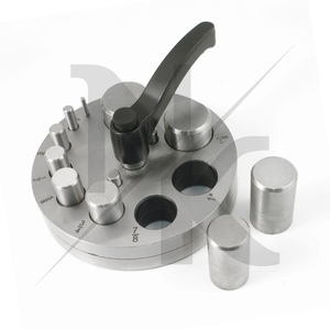 High Quality 10 Piece Heavy Duty Stainless Steel Circular Disc Cutter Punching Set Jewelry Craft <b>Tools</b> - Product Image 6