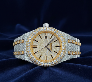 Luxury Fashion Limited Edition Moissanite Analog ETA Mechanical <b>Watch</b> for Men Women Elegant Timepiece for Parties Events Gifting - Product Image 1