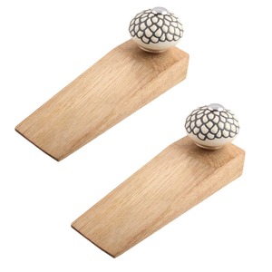 Cintres à vêtements en bois européens robustes avec crochet métallique durable - Product Image 3