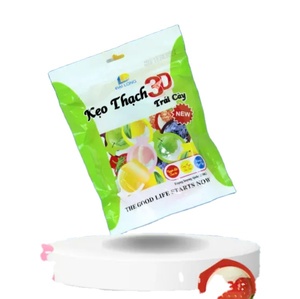 ขนมเยลลี่ผลไม้โมจิสีสัน3D สำหรับเด็กรสหวานอมเปรี้ยวสำหรับขนมฤดูร้อนผลิตในเวียดนาม - Product Image 1