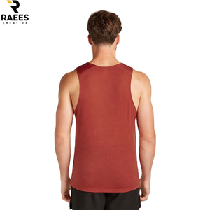 Nuevo diseño de ropa deportiva, camiseta sin mangas de corte regular para gimnasio, para hombre, para verano, al mejor precio, de secado rápido. - Product Image 2
