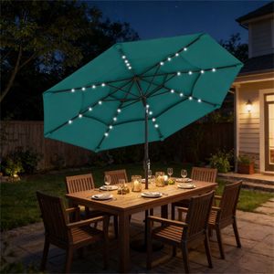 Ombrellone da Esterno Teal Solar per Terrazza e Cortile - Product Image 1