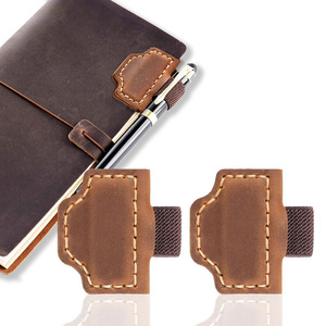 Wholesale High Quality Rustic artistic leather maple leaf <b>bookmark</b> shape crafted from durable leather for sale in low price - Product Image 2