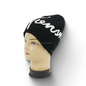 Unisex Beanie Hat <b>Letter</b> Pattern 100% <b>Acrylic</b> Rhinestone Embroidery Casual Outdoor Winter Cap 56-58CM Adult - Product Image 6
