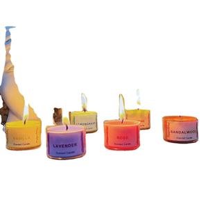 Vela en frasco de acrílico para decoración del hogar y restaurantes - para Navidad, Pascua, cumpleaños y San Valentín - Product Image 2