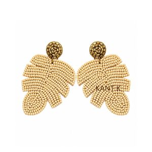 Pendientes de Piña Hechos a Mano con Cuentas Coloridas, Pendientes Colgantes de Frutas Tropicales para Mujer - Product Image 3