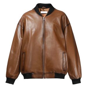 Autumn/Winter Raw Luxury <b>Canvas</b> Motorcycle Jacket Women Custom Brown Outdoor Breathable Zipper Waterproof Windproof Printed - Product Image 1