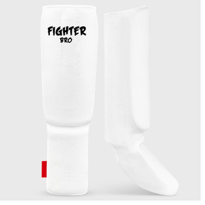 Protège-tibias élastiques en coton pour karaté, boxe et arts martiaux, avec rembourrage EVA, taille personnalisable, pour entraînement et protection - Product Image 5
