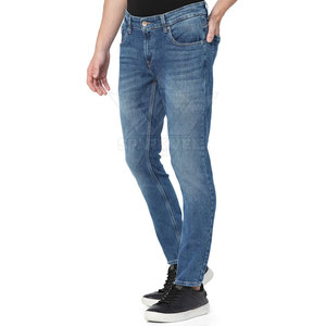 Premium Men Jeans <b>Pants</b> Regular Fit Durable Jeans Fabric Stylish Daily Clothing For Outdoor Activities - Product Image 4