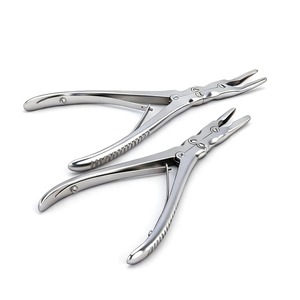 1 unidad de Instrumentos Quirúrgicos BAFA BSI-FC-7563, Rongeurs Óseos de Doble Acción Rectos/Curvos de 185 mm, Instrumentos Quirúrgicos Ortopédicos - Product Image 1