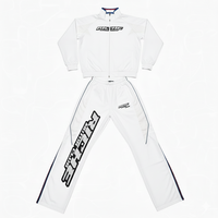 Collection de survêtements coupe-vent multicolores personnalisés pour hommes, style course, patchwork, jogging, rouge, bleu, vert, noir