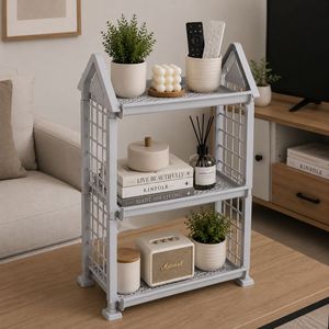 Three-Layer Durable <b>Plastic</b> Storage <b>Rack</b> Organizer Stackable Modern Multifunction Minimalist Design for Kitchen Sundries Holding - Product Image 2