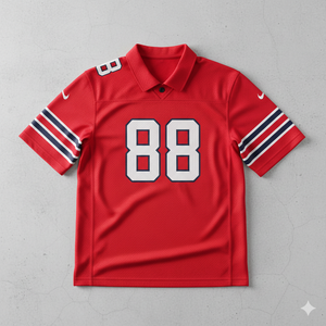 Camiseta de Fútbol Personalizada con Bordado Tackle Twill - Costuras Reforzadas de Alta Resistencia - Tallas para Hombre y Jóvenes - Product Image 1