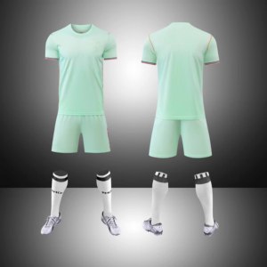 Red Yellow Sublimation Kids <b>Soccer</b> Uniform Sets Retro Football Jersey Cheap Youth <b>Soccer</b> Kit - Product Image 1