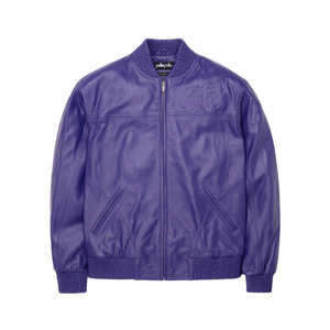 แจ็คเก็ตหนังสไตล์ไบค์เกอร์คุณภาพดีที่สุดสำหรับผู้ชาย คอตั้ง โลโก้ด้านหน้า ดีไซน์ปรับแต่งได้เต็มที่ เป็นมิตรต่อสิ่งแวดล้อม ขายส่ง - Product Image 4