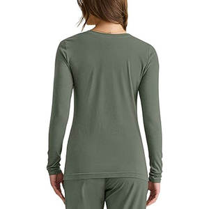 Healthcare <b>Scrub</b> Undershirts Soft Cotton Shirts for Medical Staff Work Uniform and Daily Use - Product Image 3