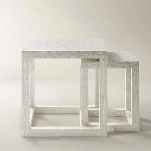 Mesa Auxiliar de Alta Calidad con Incrustaciones de Nácar, Mesa de Centro de Nácar Hecha a Mano, Muebles Decorativos de Nácar, Proveedor Mayorista de Fábrica para Exportación - Product Image 2