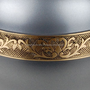 Metal Funeral <b>Ash</b> Urn Brass Golden Etched Cremation Urn for Human <b>Ashes</b> Memorial <b>Ash</b> <b>Pot</b> Funeral Supplies - Product Image 6